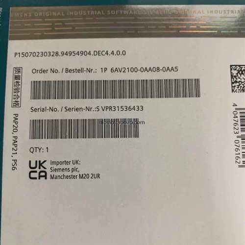6AV2100-0AA08-0AA5 全新原装，未拆封
