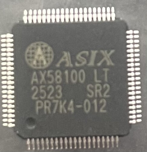 AX58100LT AX58100LT AX58100LQFP80 EtherCAT从站控制芯片