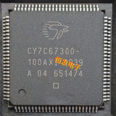 CY7C67300-100AXI QFP100封装 CY7C64713-128AXC QFP128 微控制器