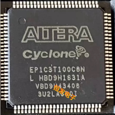 进口芯片 EP1C3T100C8N EP1C3T100I7N 编程逻辑器件TQFP-100封装