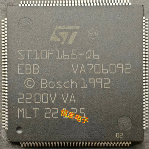 全新原装 ST10F168-Q6EBB封装 QFP-144 微控制器芯片 ST10F168-Q6