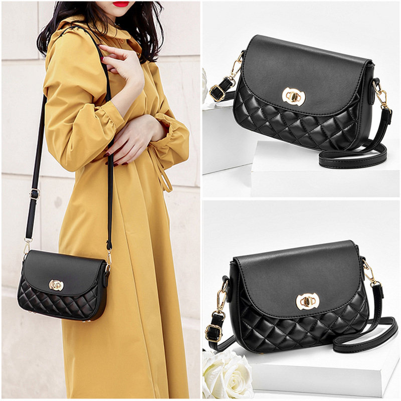 迷你小包洋气时尚单肩菱格手机包