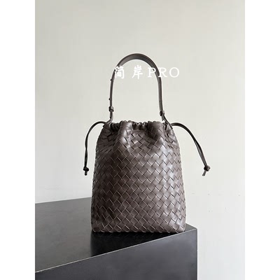 Biblioteca水桶包手工编织包