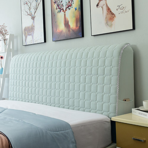 全棉弧形通用弹力床头罩床头罩