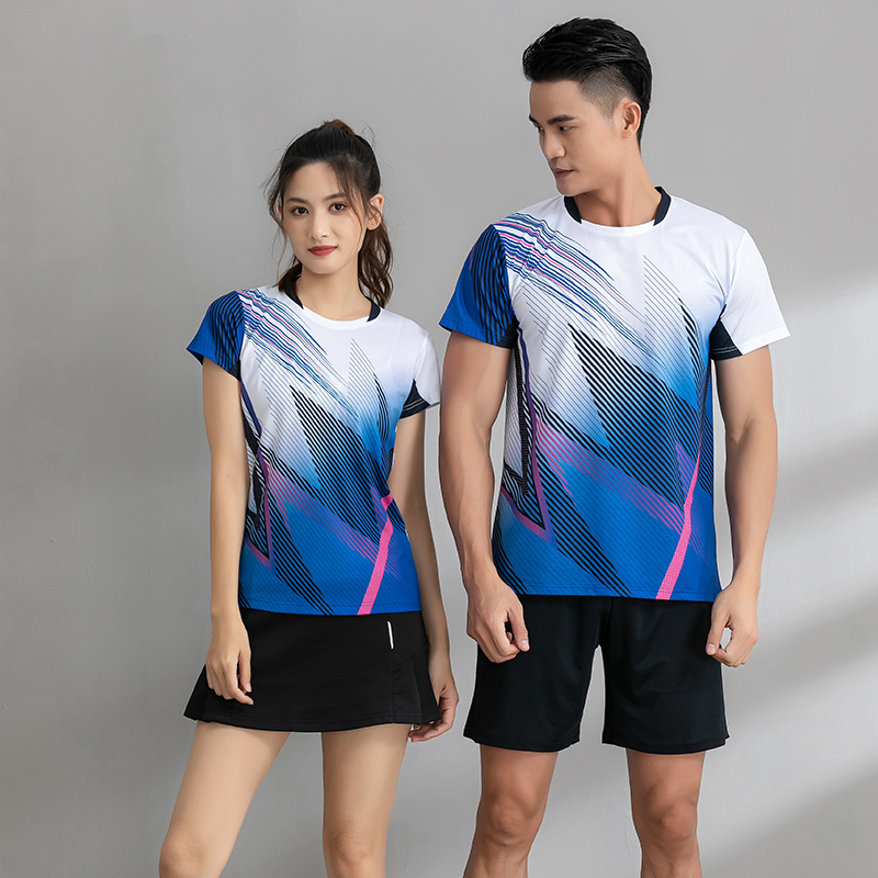 羽毛球服女2024春新款运动网球服