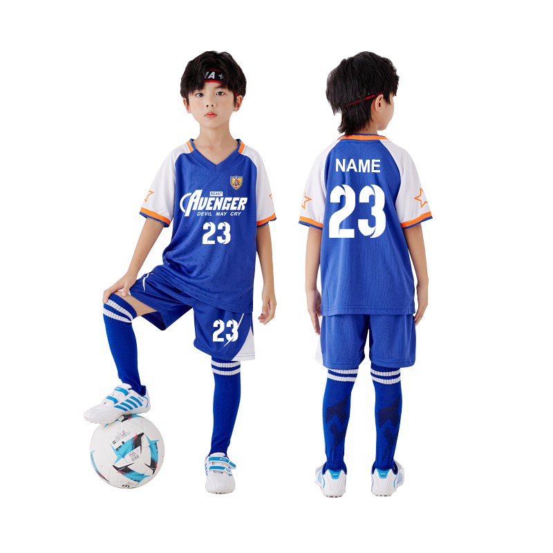 秋冬儿童足球服套装男训练服球衣