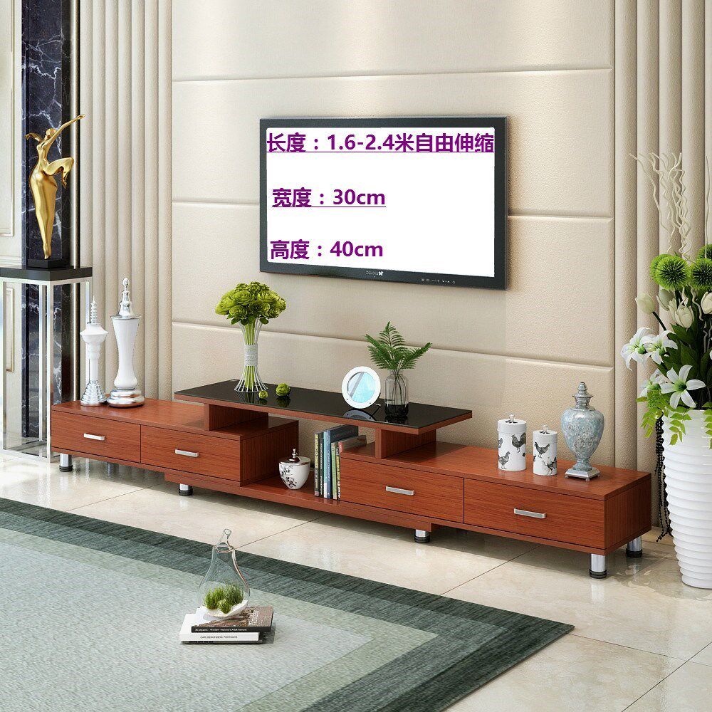 。组合式电视机胡桃色层架客厅电视柜柚木色客厅长茶几墙角在类目 住宅家具, 柜类, 电视柜中 - 来自Buy2taobao.com提供专业的淘宝代购服务