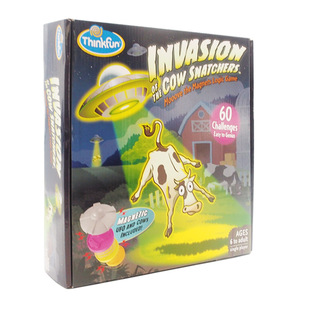 Thinkfun奶牛贼入侵磁力迷宫桌游逻辑思维训练玩具益智亲子游戏6+