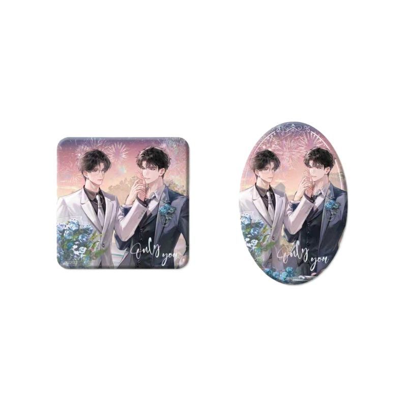 【官方正版】央亦星江医生他怀了死对头的崽原著衍生周边徽章色纸