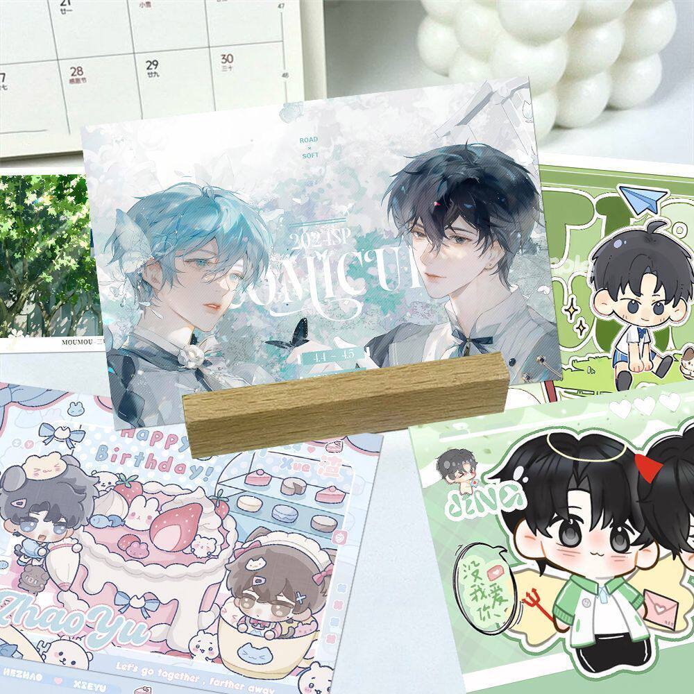 32张原耽明信片小卡经典小说动漫耽美某某囚于永夜精美爆款小卡