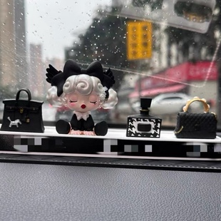 车载香薰汽车中控台摆件高级感创意装饰扩香石香氛礼物车内饰品女