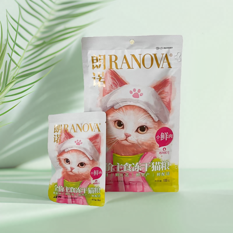 【朗诺正装】朗诺新品小鲜肉全价主食冻干鸡肉/鲜鸭猫粮100g+10g,宠物/宠物食品及用品,猫全价冻干粮,淘宝优惠券,粉丝福利购,淘宝优惠卷