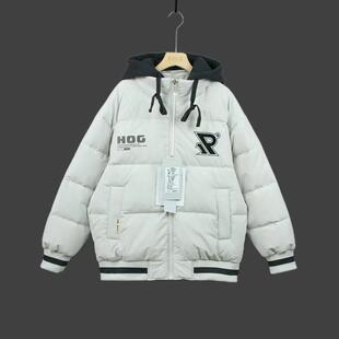 乔迪丹娜青少年加厚保暖羽绒服2024冬季新款90白鸭绒休闲夹克外套