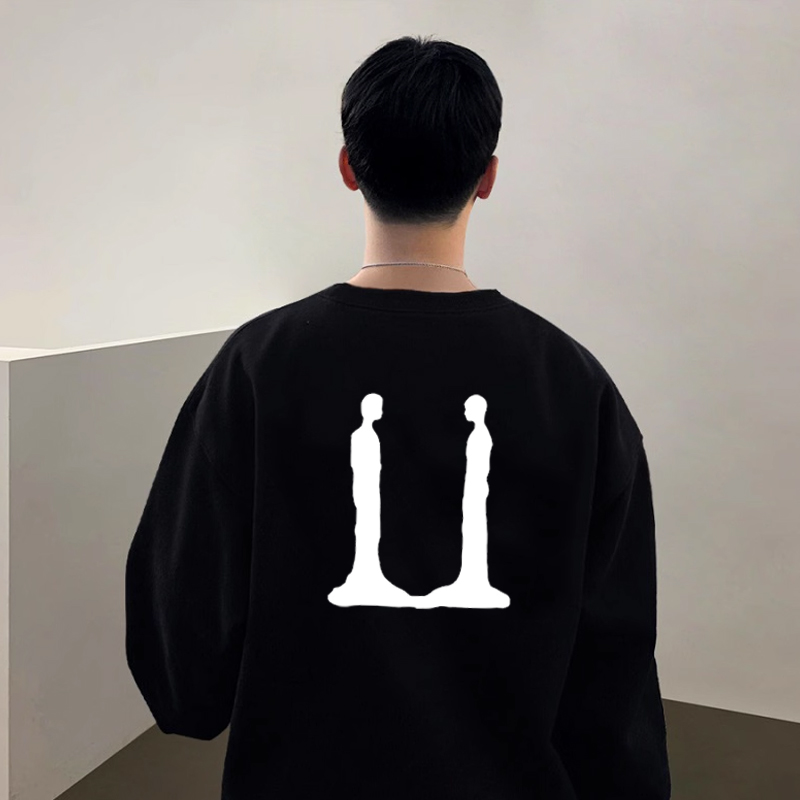 权志龙GD世界巡回演唱会同款圆领卫衣男女Ubermensch应援长袖服装