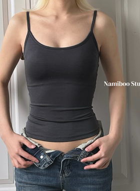 4.14 22:00  Namiboo 原创基础天丝百搭修身显瘦吊带背心2026夏季