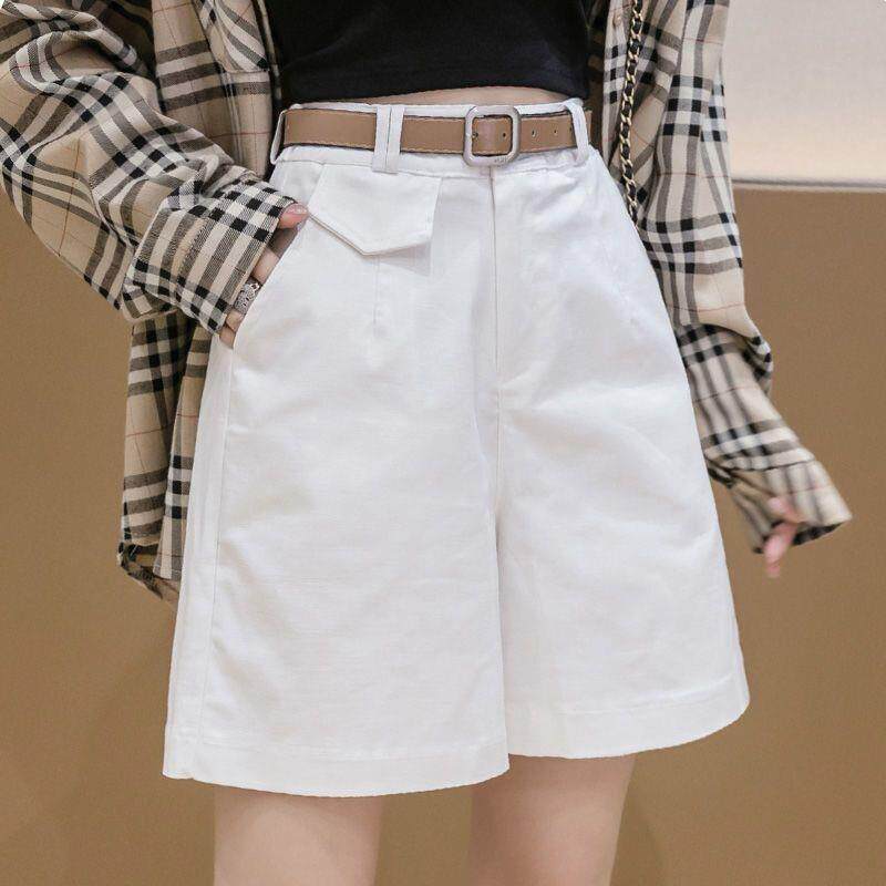 阔腿短裤女宽松2026夏季韩版新款外穿工装阔腿五分裤显瘦休闲裤子