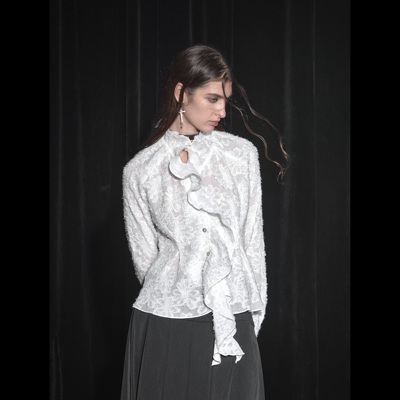 IMMUNESYSTEM衬衫蕾丝