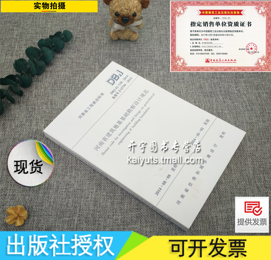 正版 DBJ41/138-2014河南省建筑地基基础勘察设计规范/河南省建设标/工程勘察/建筑设计/岩土工程/地基基础/工程设计/地基设计规范