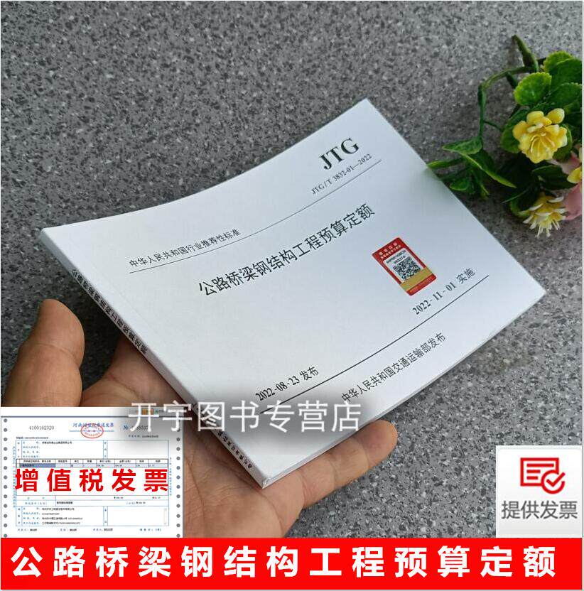 公路桥梁钢结构工程预算定额（JTG/T 3832-01—2022）中交公路规划设计院有限公司 桥梁钢结构工程机械台班费用定额补充材料基价表