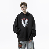 1016-WY06-P65美式420G印花连帽卫衣男女秋季情侣长袖上衣帽衫，男装卫衣，星座1016