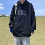 1016-BW57-P65秋冬发泡字母印花连帽加绒卫衣，男装卫衣，星座1016
