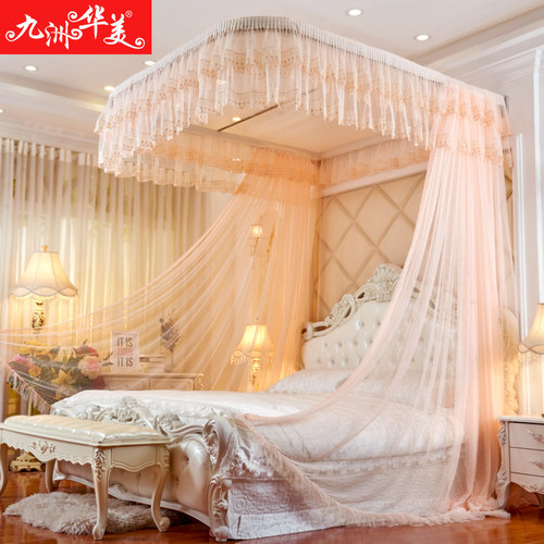 加厚加固铝合金轨道2026新款蚊帐