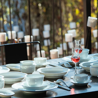 玉柏玲珑轻奢高级感乔迁新居青瓷