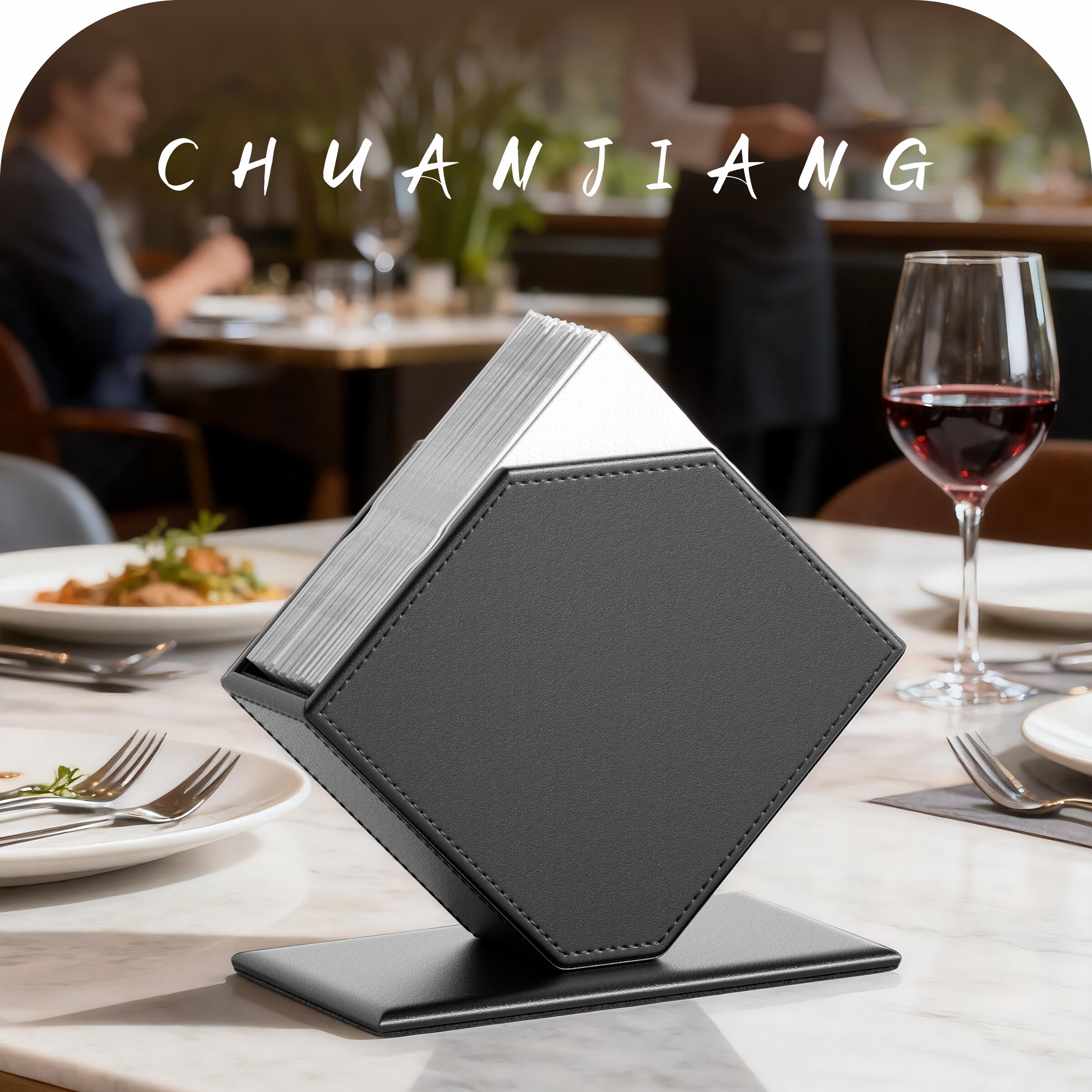chuangjiang方巾纸盒可定制LOGO图片