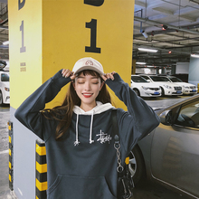 stussy2019秋季新款潮牌斯图西卫衣1