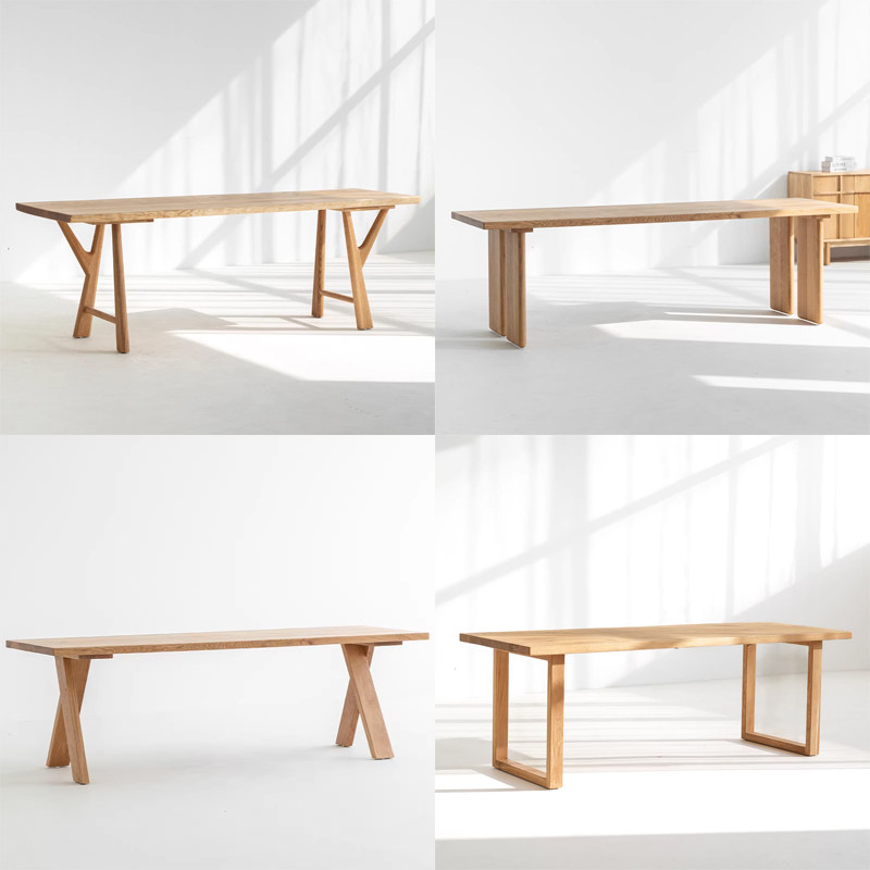 天外云 法国白橡木实木桌腿木质原木风桌架办公定制支架餐桌桌脚,住宅家具,桌腿/桌架,淘宝优惠券,粉丝福利购,淘宝优惠卷