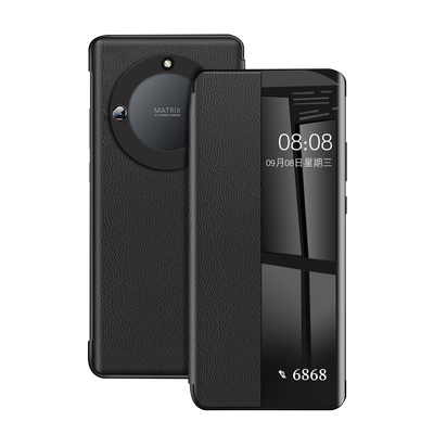 适用荣耀x40官方推荐翻盖皮套