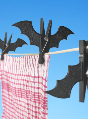 创意蝙蝠衣夹suck uk防风衣夹个性动物夹子晾衣防风夹子加固衣夹