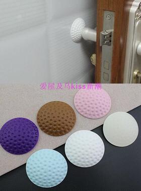 加厚硅胶墙面防撞垫门后静音消音防碰垫门把手门锁防护垫防震垫