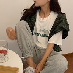 Beat length short sleeve women's T-shirt 2021