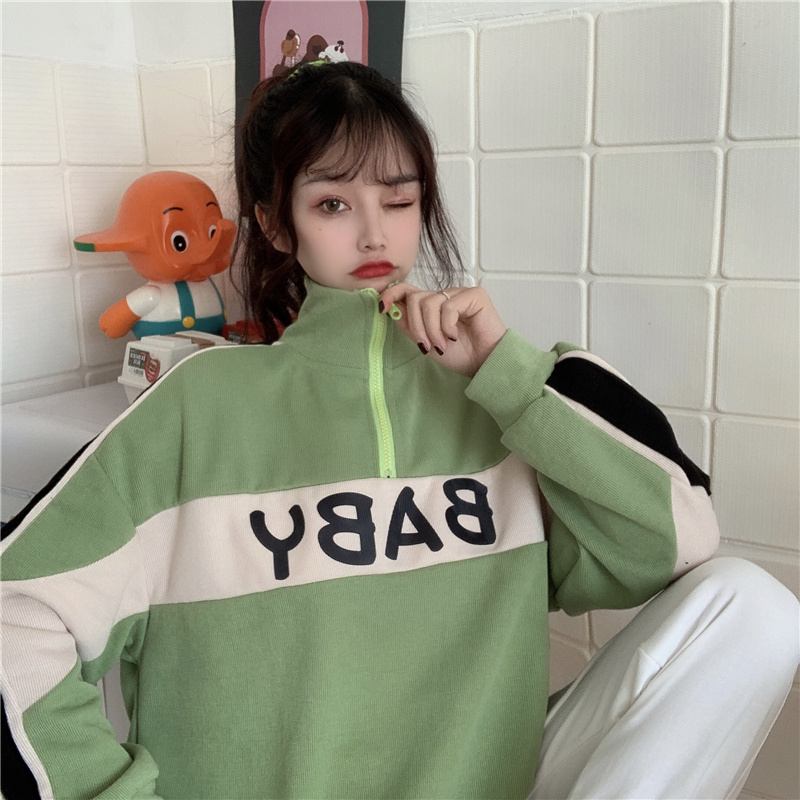 New stitching thin sweater for spring