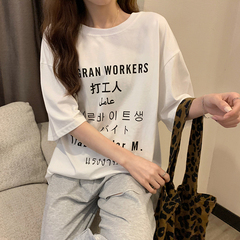 New Korean loose Summer Short Sleeve T-Shirt