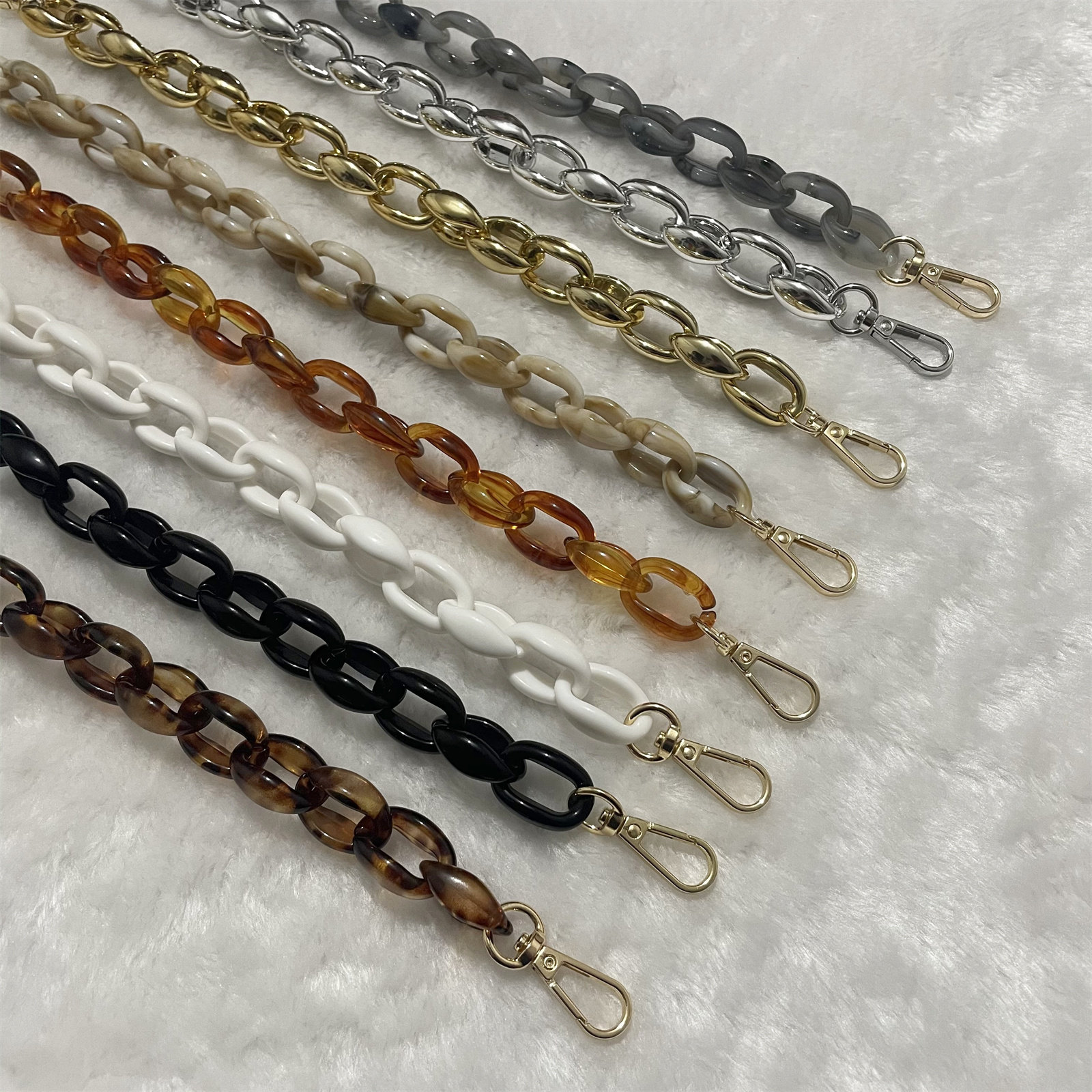 小红书韩风五金混搭亚克力包链 包带肩带链条DIY创意裤链腰带时尚,服饰配件/皮带/帽子/围巾,包带,淘宝优惠券,粉丝福利购,淘宝优惠卷