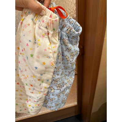 韩系甜美卡通印花睡裤短裤女夏款