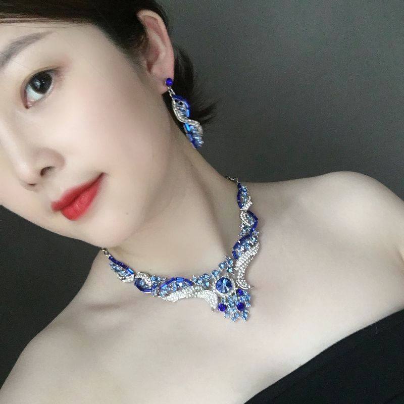 装饰项链欧美首饰套装新娘礼服女