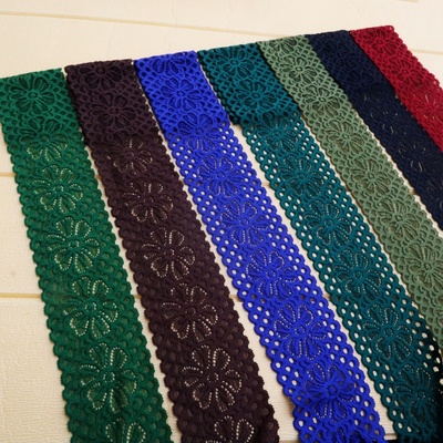 7厘米深咖啡色弹力裹胸蕾丝花边