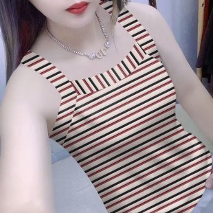 清仓捡漏~夏季新款女装专柜高档吊带上衣背心修身遮肉百搭上衣潮
