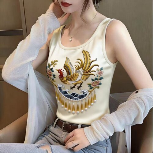 清仓捡漏~夏季新款冰丝大码女装专柜吊带背心修身显瘦遮肉百搭潮