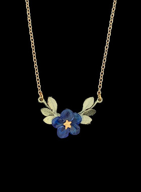 纽约手工绘制高级感项链