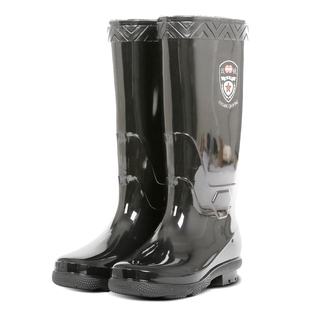 正品双钱男士高筒雨靴橡胶防滑雨靴工作防水鞋套鞋纯黑雨鞋棉布