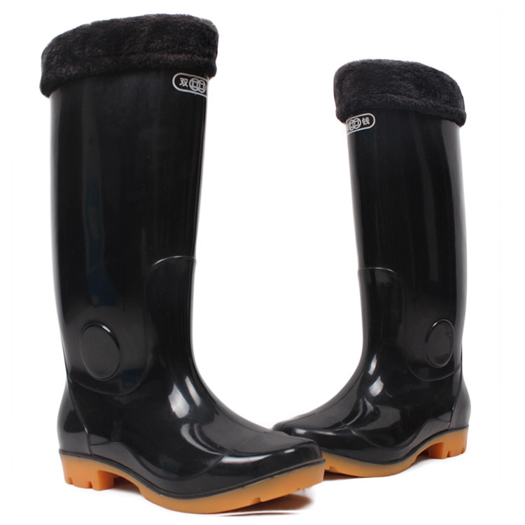 Chaussures - bottes caoutchouc homme pour hiver - semelle tendon - Ref 960345 Image 5