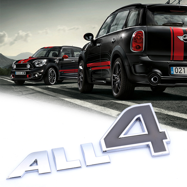 宝马MINI COOPER COUNTRYMAN PACEMAN专用改装标贴 四驱标志ALL4