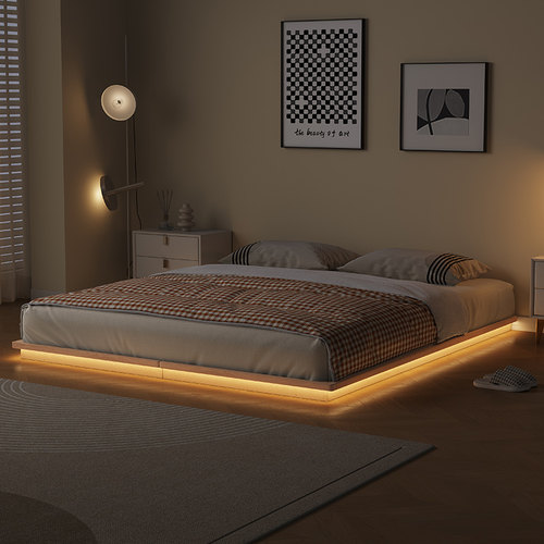 之然家居灯带床架酒店民宿地台