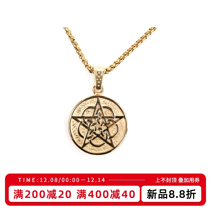 kreamJONYJ同款五芒星项链