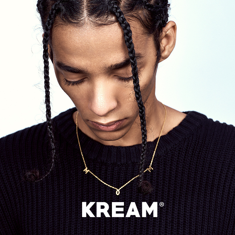 KREAM 18K gold plated 镀金MOM字母项链男女同款锁骨链 饰品/流行首饰/时尚饰品新 项链 原图主图