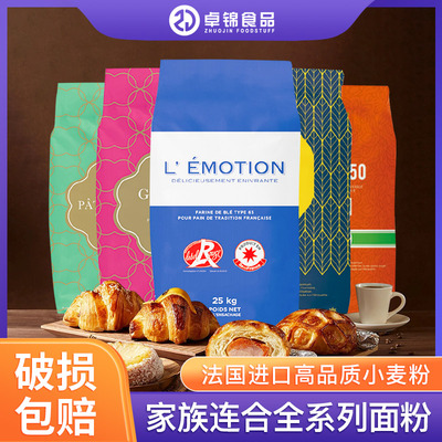 家族连合红标T65小麦粉T55高筋粉